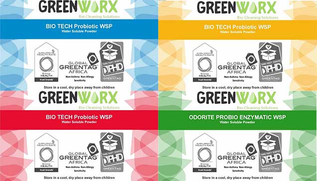 GreenWorx Green Tag Certified Green Clean South Africa